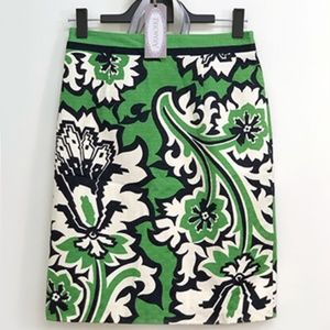 Milly of New York Eden Roc Floral Pencil Skirt
